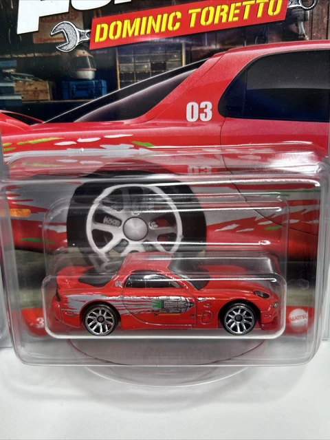 2024 HOT WHEELS Fast & Furious Dominic Toretto 1995 Mazda RX-7 avec ...