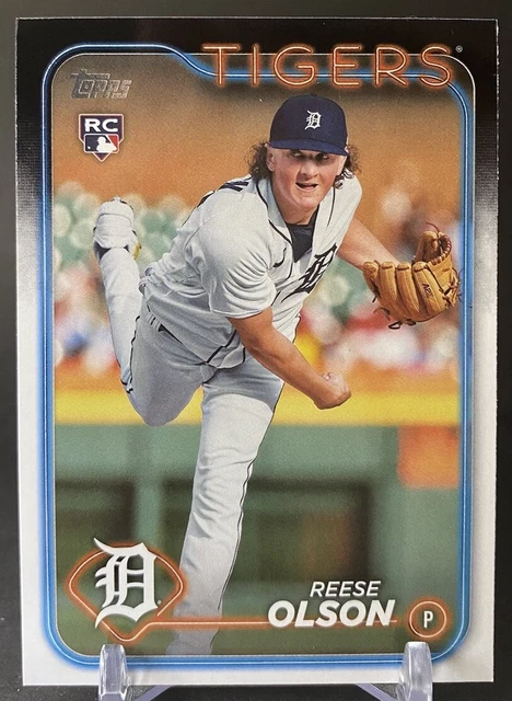 REESE OLSON ROOKIE Card RC 2024 Topps Series 1 Baseball #308 Detroit