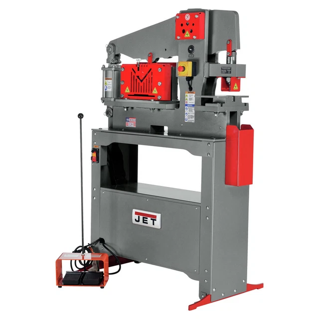 Jet 756100 115V 14 Amp Single Phase 45 Ton Ironworker New