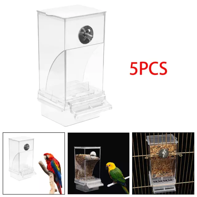 4x Mangeoire automatique pour oiseaux sauvages No Mess Perroquet