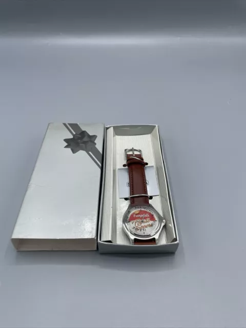 Collectible Campbell’s Potato Toppers Watch by Sweda Japan Quartz Stainless