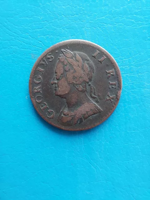 Grande Bretagne Great Britain 1 farthing 1754 km 581.2
