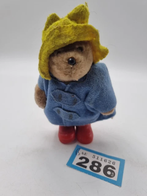 Vintage Paddington Bear 1966 Eden Toys Korea LOT BAE286