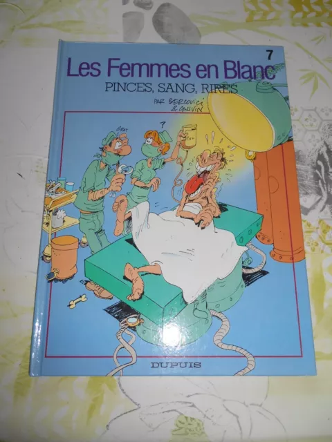 vintage bd  LES FEMMES EN BLANC n° 7 an 1990