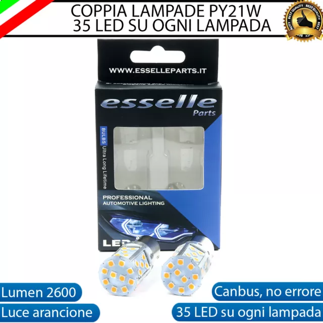 Coppia Lampade Frecce Led Posteriori Opel Corsa E Py21W Bau15S Canbus No Error