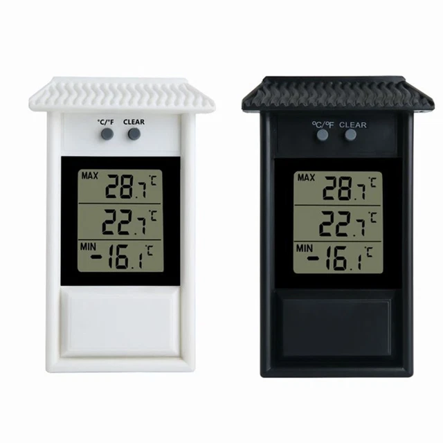 Hochpräzises Thermometer Digitalthermometer Kunststoff 0,1 °C AAA Akku