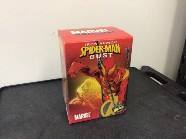 Marvel Iron Armor Spider-Man Exclusive Buste Diamond Select * Stan Lee