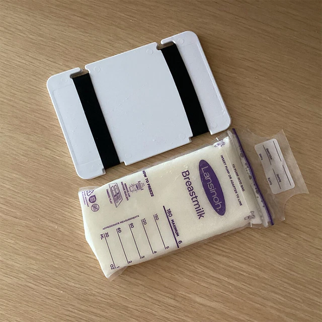 Accesorio de extractor de mama para congelar y almacenar bolsas líquidas leche materna Ice Pac TS