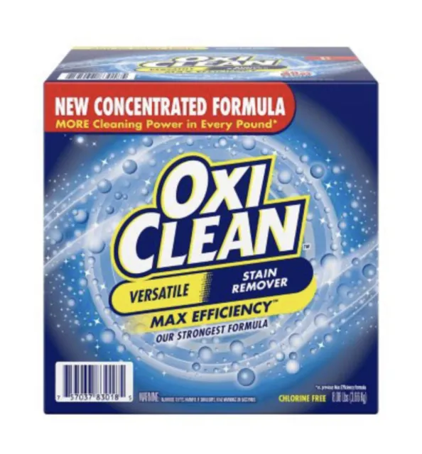 OxiClean Max Efficiency Versatile Stain Remover Powder (8.08 Pounds)