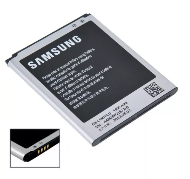 Genuine EB-F1M7FLU 1500mAh 4 Pin Battery Replacement For Samsung Galaxy S3 Mini 2