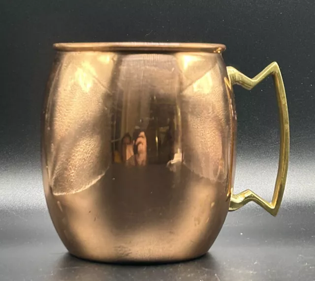 Old Dutch International Nickel-Lined Solid Copper Moscow Mule Mug, 16 Oz. 2