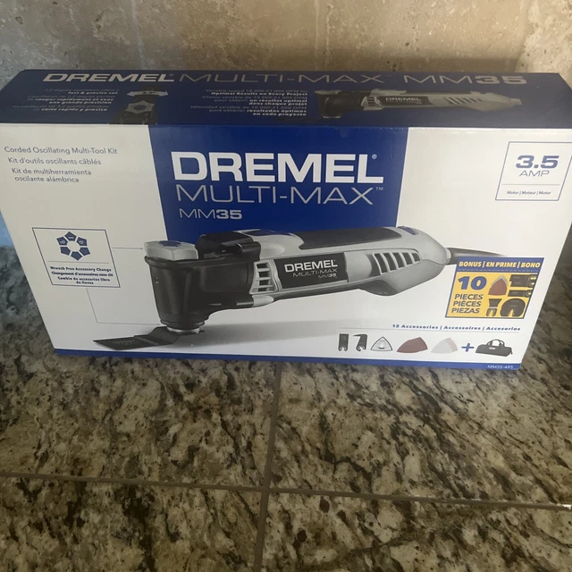 Dremel Multi-Max MM35 Corded Oscillating Multi-Tool Kit + Bonus Attachments NEW Dremel Multi-Max MM35 Corded Oscillating Multi-Tool Kit + Bonus Attachments NEW