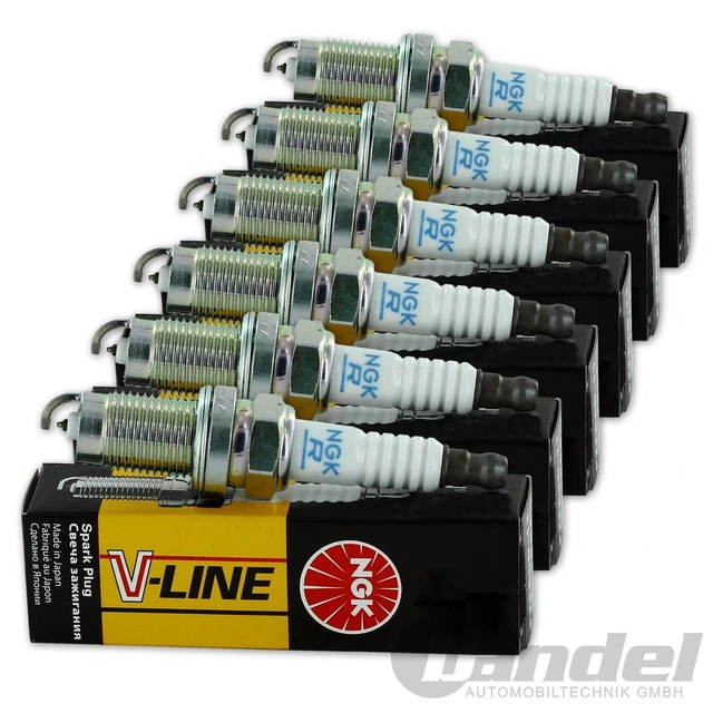 6x NGK ZÜNDKERZEN passend für BMW 3+5+7er X3 X5 Z3 Z4 PORSCHE 911 BOXSTER 95-10