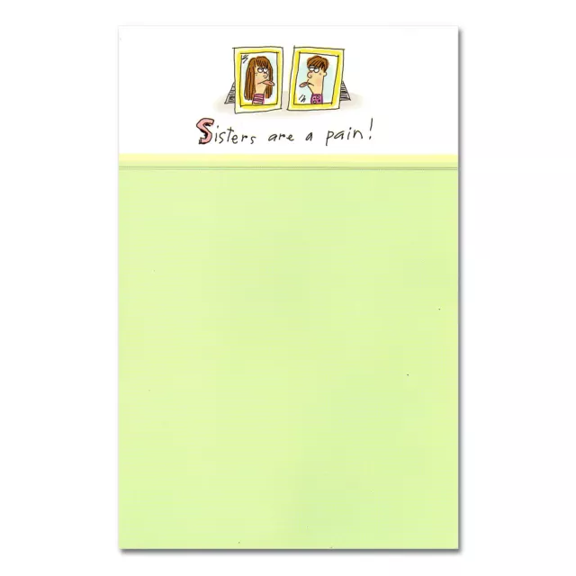 Funny HAPPY BIRTHDAY Card FOR SISTER FROM BROTHER by American Greetings+Envelope