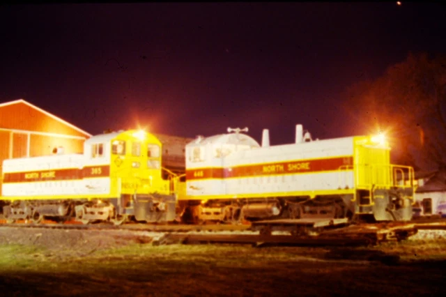 Kodachrome Original Slide North Shore Diesel Switchers (1991) - Item #CC1159