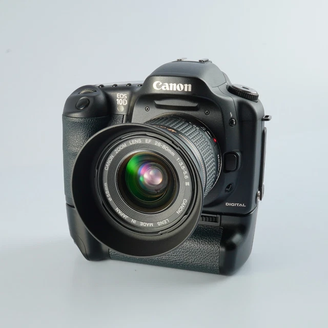 Appareil photo reflex argentique Canon EOS 3000 avec objectif EF 80-200mm – Dutch|Thrift