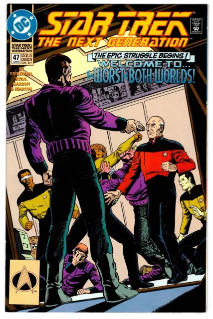 STAR TREK The Next Generation # 47 - 1993 DC - 2nd Series (fn)  B