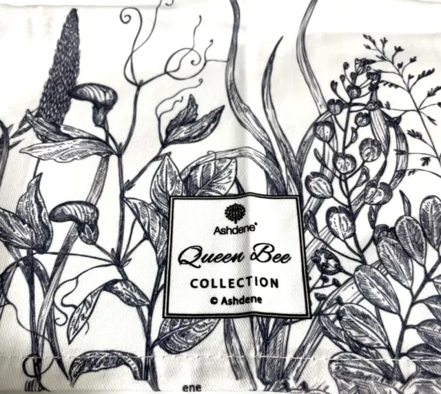 Ashdene Queen Bee Collection Tea Towel Linen Large New Kitchen