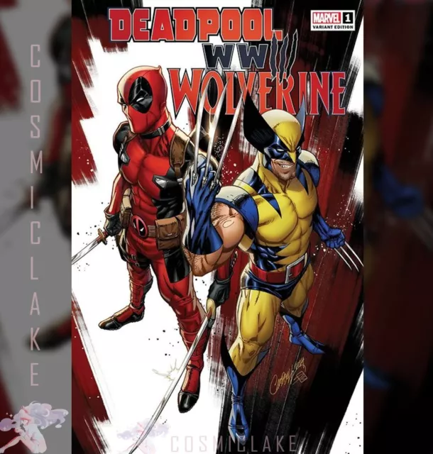 Deadpool Wolverine Wwiii #1 J Scott Campbell Seige Variant Ltd 3000 Presale 5/1☪