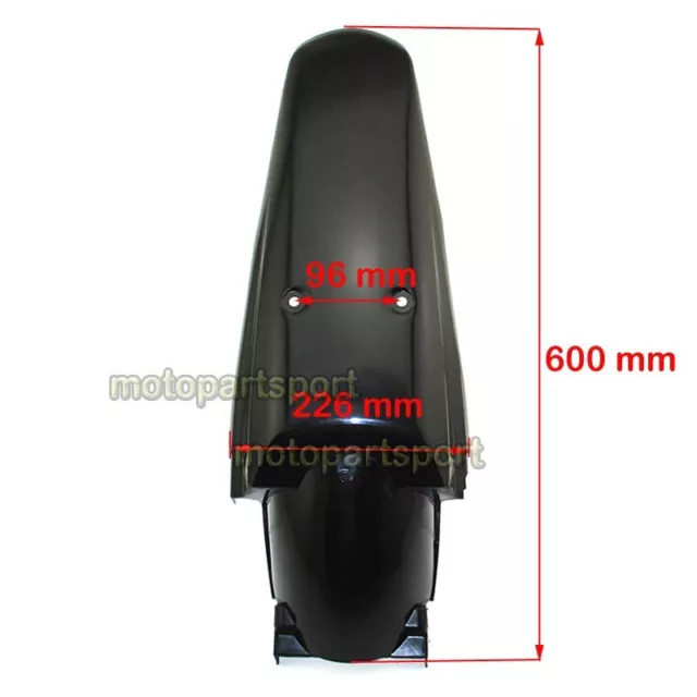 Motorcycle Rear Fender Mudguard For MX Dirt Bike off Road Dual Sport Supermoto