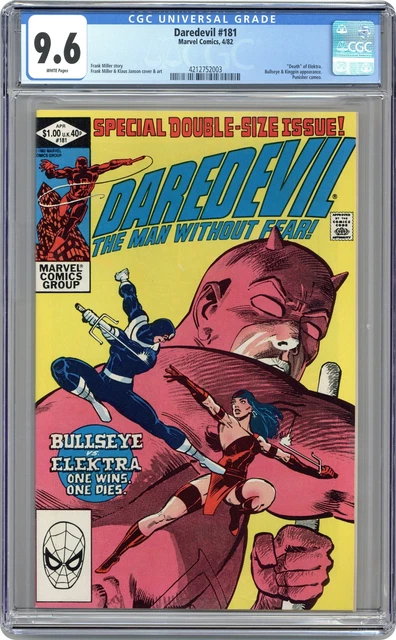 Daredevil #181 CGC 9.6 1982 4212752003