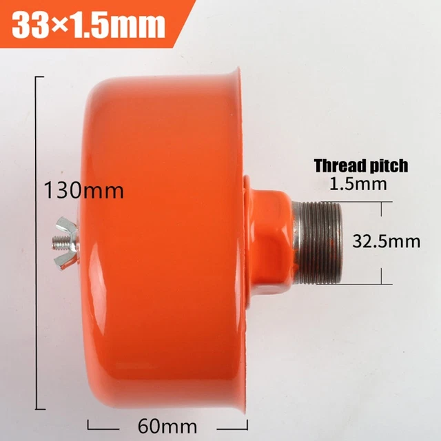 Silencieux Filtre à Air Compresseur Fer Shell 13/16/20mm - Neuf, Garantie 6 Mois