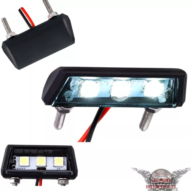 Mini LED Kennzeichenbeleuchtung Nummernschild Beleuchtung Motorrad PKW Auto