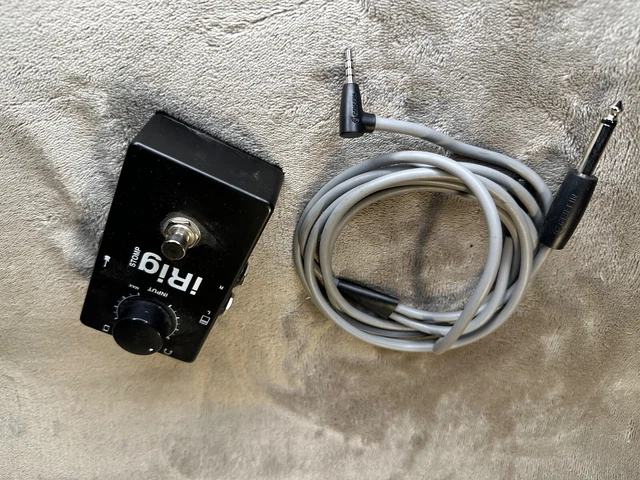 iRig Stomp by IK Multimedia – guitar stompbox interface for iPhone/iPad/iPod