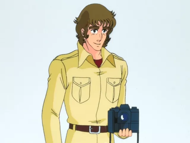 Area 88 - Rocky Original Japanese Animation Art Production Cel Anime Douga