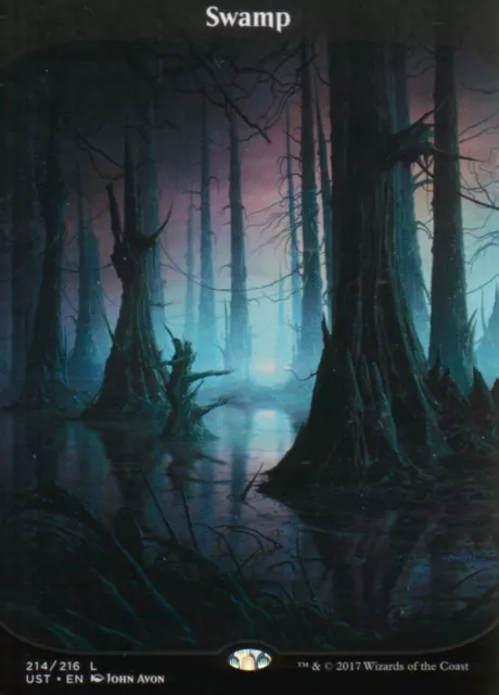 Swamp (Full Art) | NM | Unstable | Magic MTG