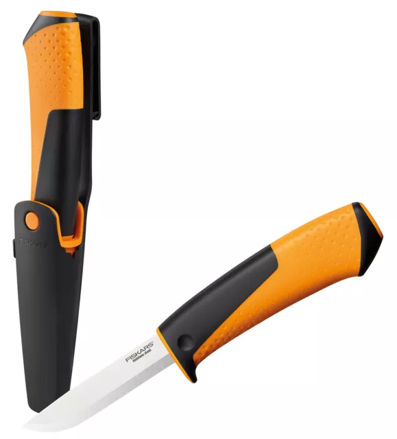 Fiskars Universalmesser mit Schleifstein