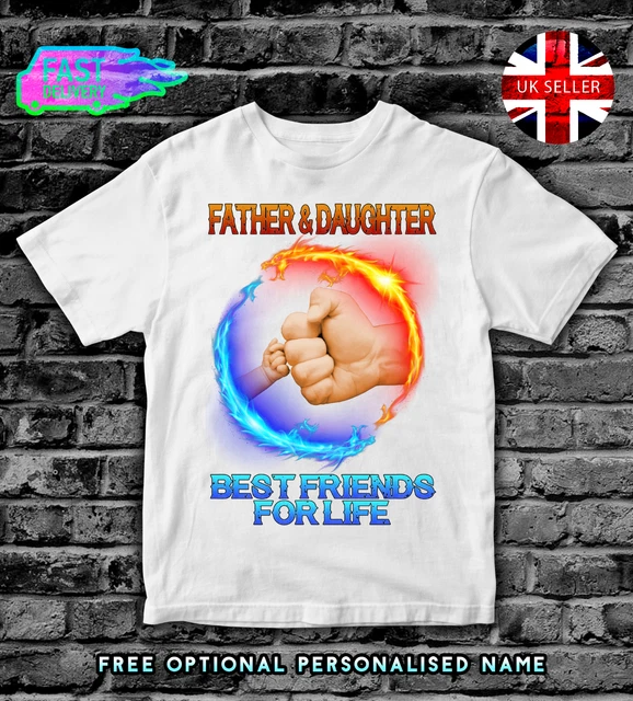 T-shirt PADRE E FIGLIA bambini top ragazzi ragazze adulti t-shirt