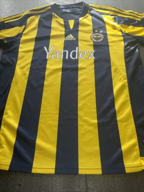 Adidas Fenerbahce shirt home 2015/16 #11 v.PERSIE Size XL W693