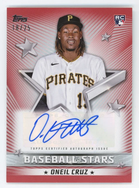 2022 Topps   ONeill Cruz RC Auto 18/25   670695
