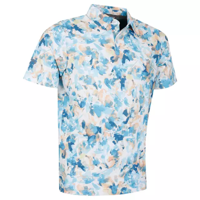 Callaway Golf Mens X-Ray Floral Stretch Fabric Polo Shirt 40% OFF RRP