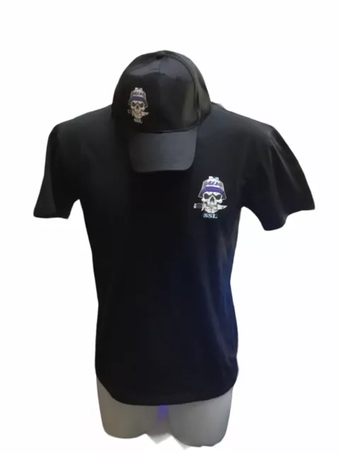 T-SHIRT Replica SSL 1900 COL COLTELLO TRA I DENTI Lazio curva Nord