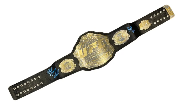 Cintura Campionato Mondiale Dei Pesi Pesanti Pelle Adulto Nera Replica - Foto 10