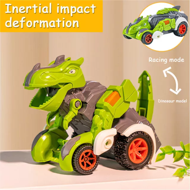 Transforming Toys for 3 4 5 Year Old Boys Deformation Dinosaur Car Toy Kids Gift 3