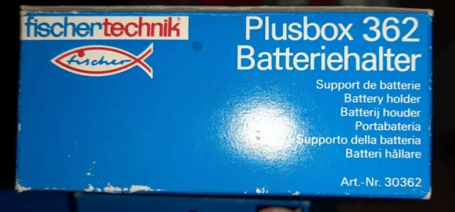 fischer technik Plusbox 362 Batteriehalter