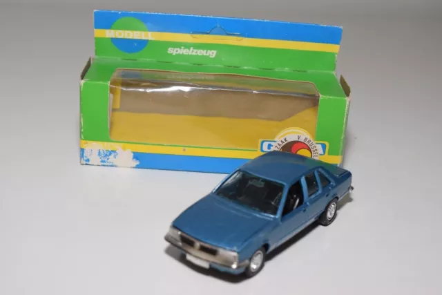 Gama 893 Opel Rekord Metallic Blue Mint In Verpackung