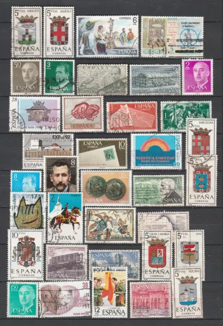 Espagne - Lot De Timbres Oblitérés D'espagne