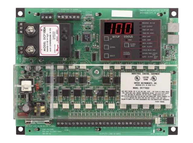 Dwyer DCT1006 Dust Collector Timer Controller, 6 Channels