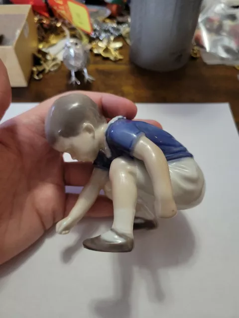 Bing & Grøndahl (B & G) Royal Copenhagen - Porcelain Dickie Boy Figurine #1636