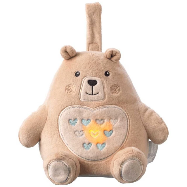 Tommee Tippee Bennie The Bear Ausilio per dormire luce e suono ricaricabile fidanzato