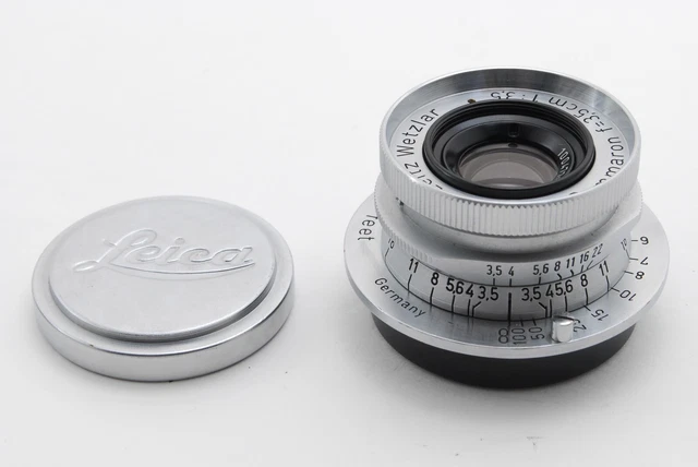 Leica II F + Elmar 5cm F3.5 Lens Appareil Photo Télémétrique  Sans Prix De Reserve