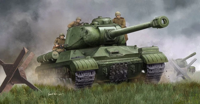 Trumpiter TRUMPETER 05590 SOVIET JS-2M Heavy Tank - Late Version - Bausatz in 1: ...