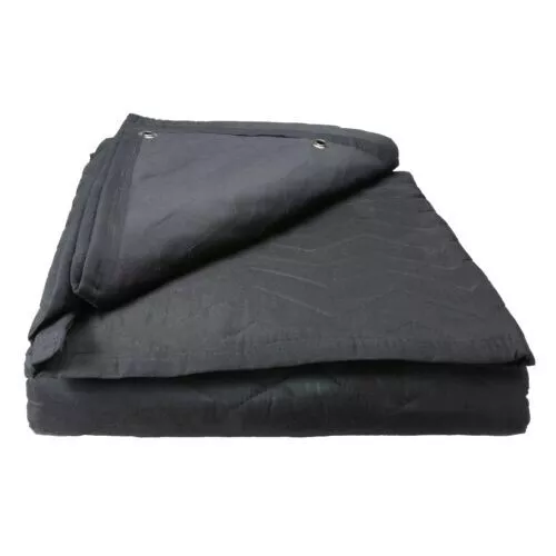 USCC Large Sound Blanket - 96" X 80" - Black Sound Dampening Blanket NWT