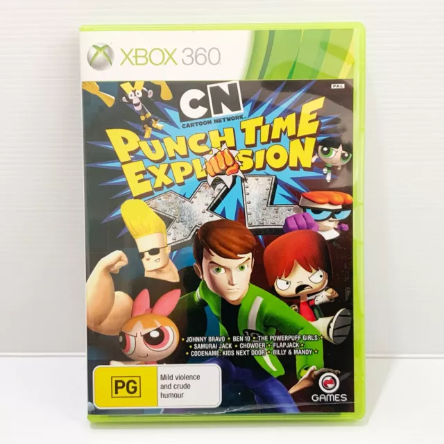 CARTOON NETWORK PUNCH Time Explosion XL Microsoft XBOX 360 Game $31.98 -  PicClick AU
