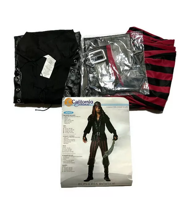 Ruthless Rogue Pirate XL Adult Costume California Costumes