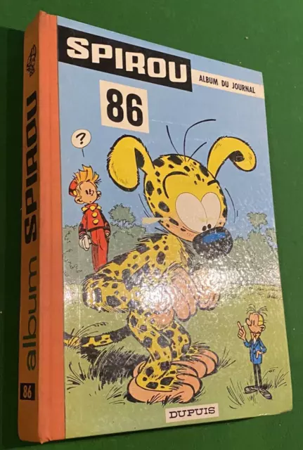 Reliure Recueil Album du journal SPIROU N° 86 - 1962 - Très Bel Etat